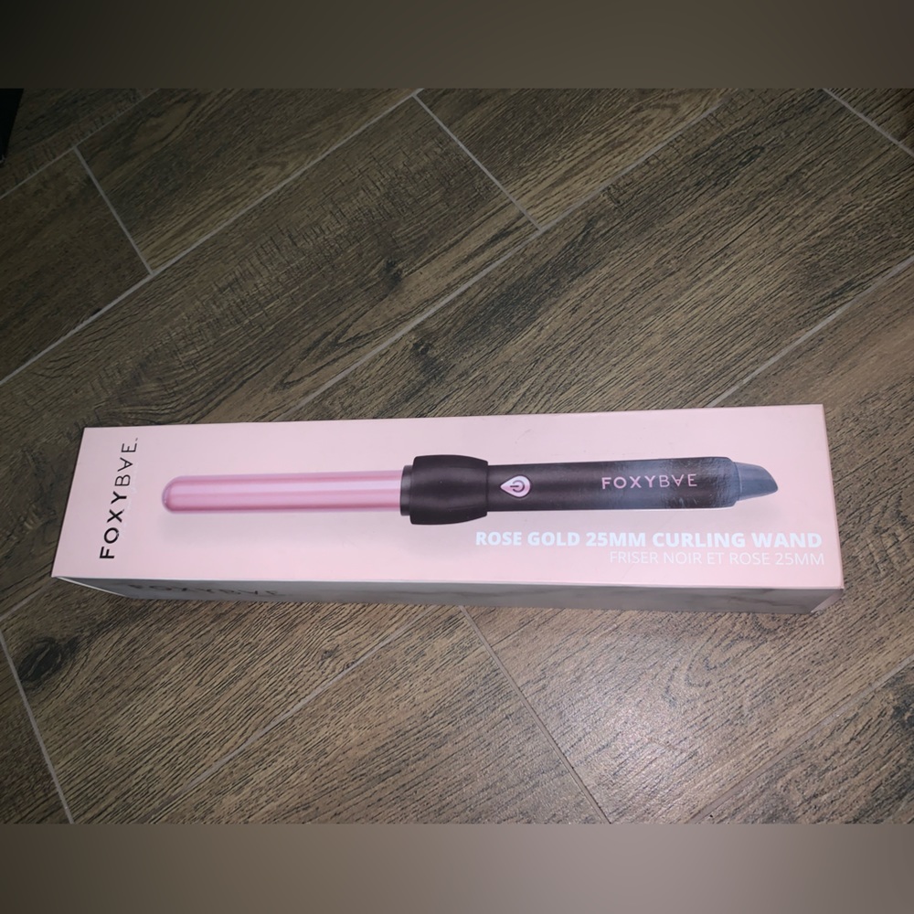 Rose gold 25 mm curling wand